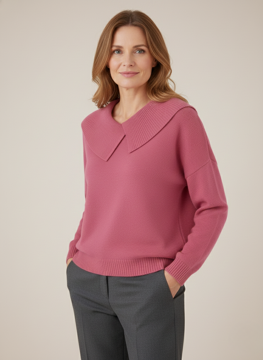 VÆRA™ ŚWIĄTECZNY SWETER Z KLAPĄ