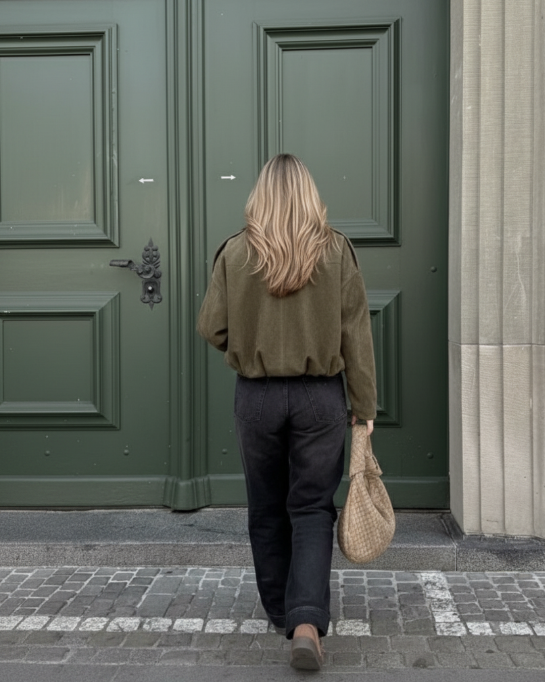 VÆRA™ Kurtka zamszowa