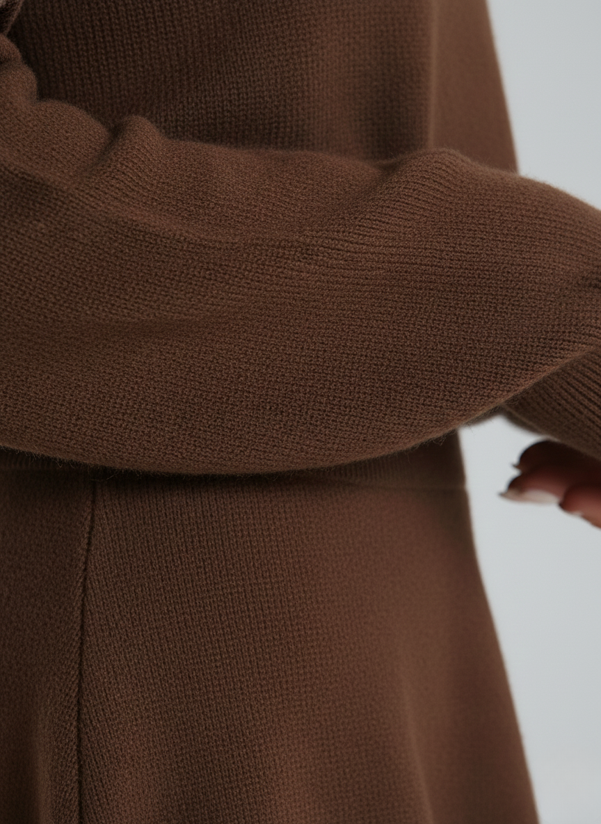 VÆRA™ | Sera Dzianinowa Sukienka