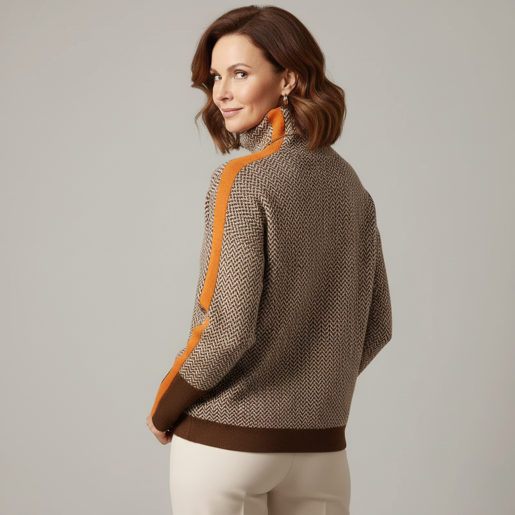 VÆRA™ Sweter z golfem