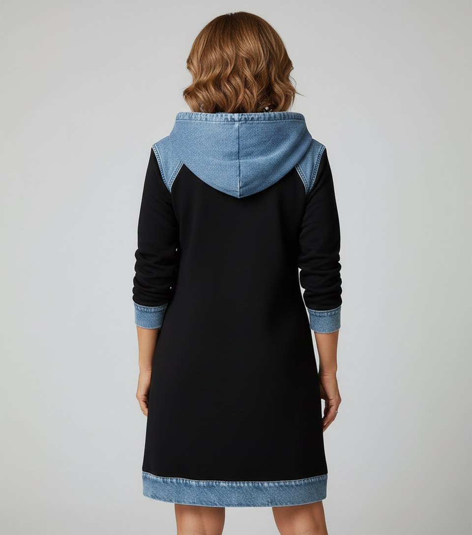 VÆRA™ | STYLOWA SUKIENKA JEANSOWA NA CO DZIEŃ