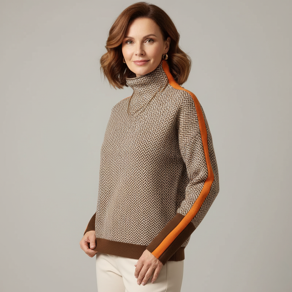 VÆRA™ Sweter z golfem