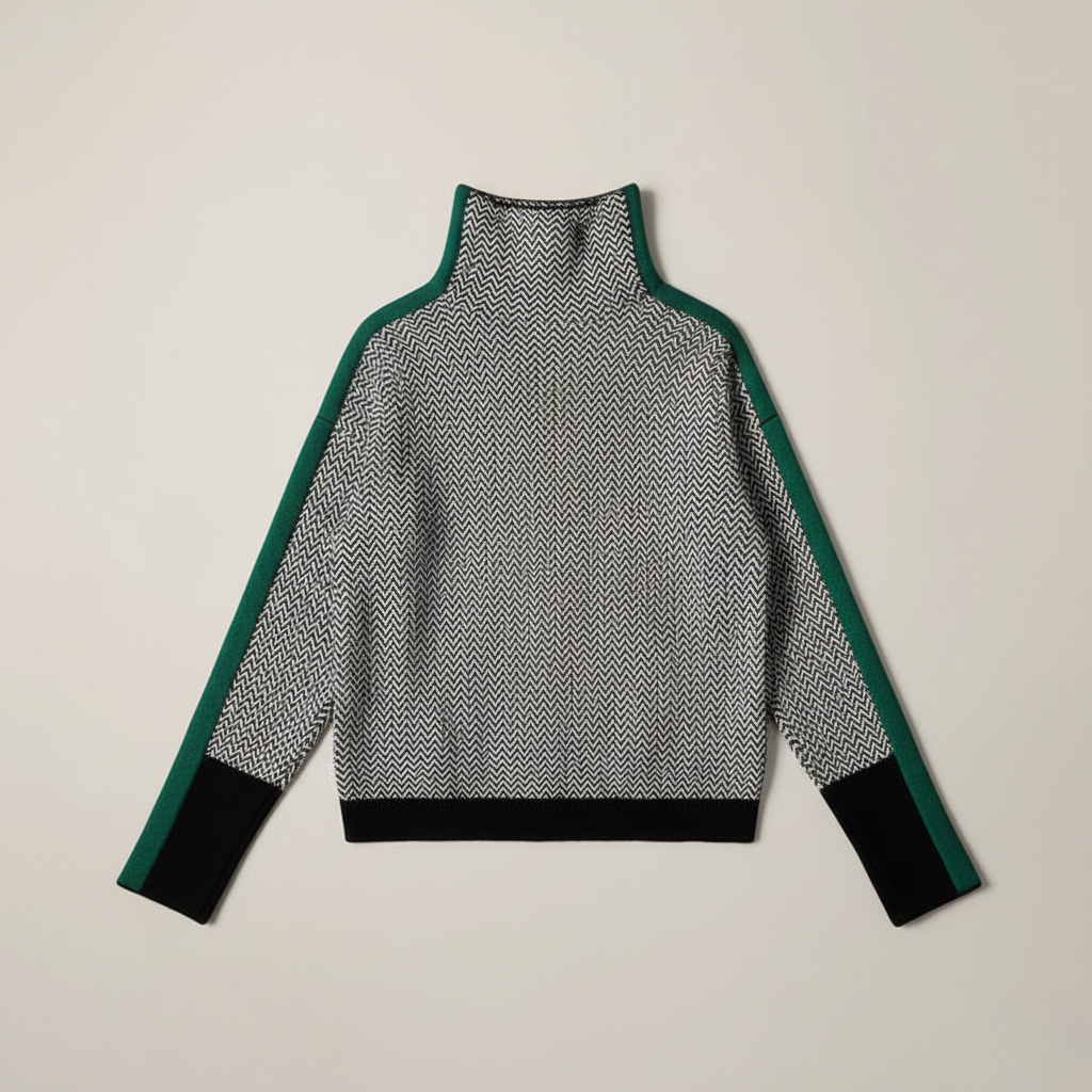 VÆRA™ Sweter z golfem