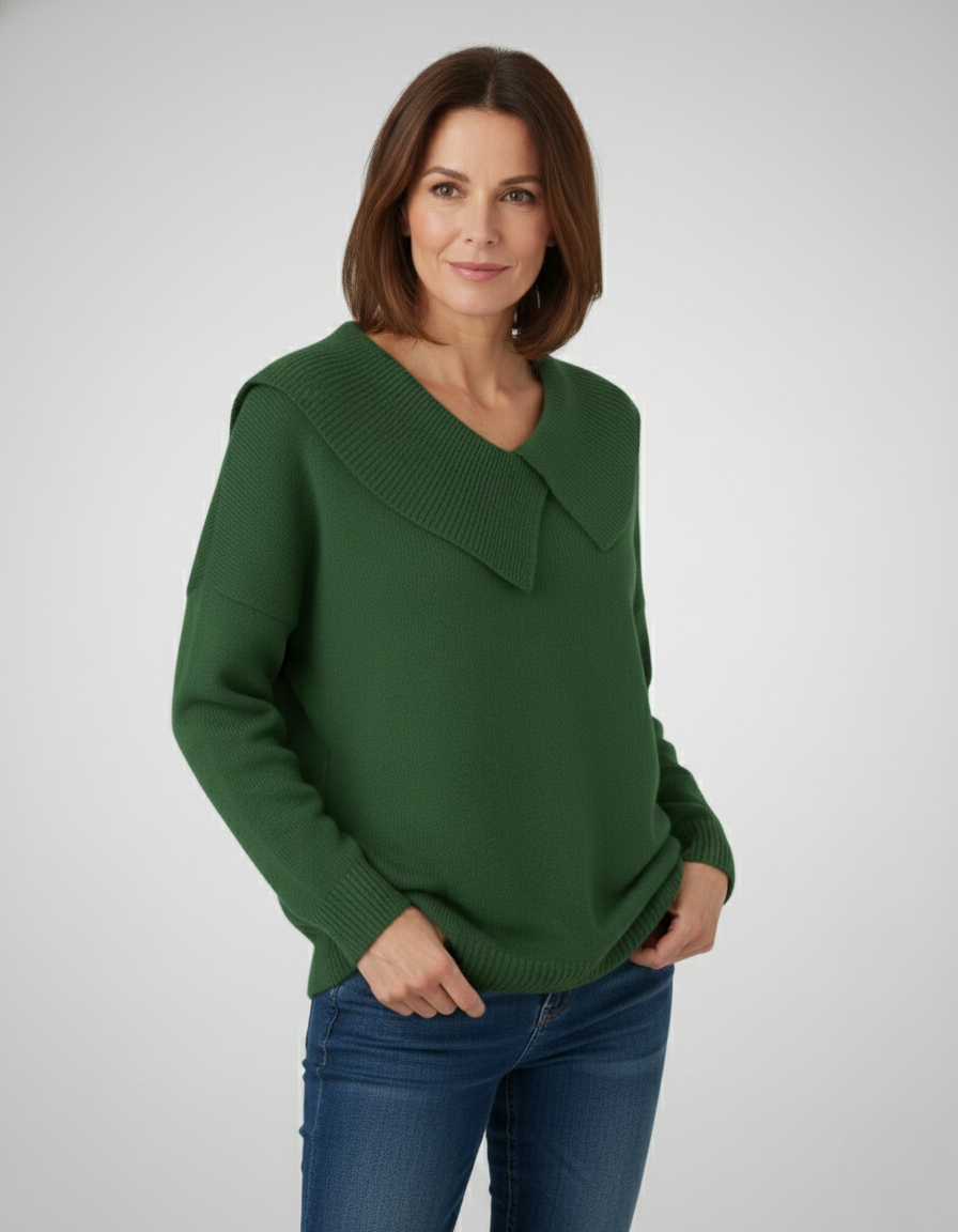 VÆRA™ ŚWIĄTECZNY SWETER Z KLAPĄ